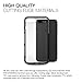 iPhone 8 Plus Case / iPhone 7 Plus Case Patchworks Sentinel Case Matte Black for iPhone 8 Plus / 7 Plus / 6s Plus / 6 Plus - Micro Texture Clear Transparent Dual Layer Cover Protective Bumper Case