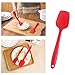 Rubber Spatula Silicone Spatulas Heat Resistant with Stainless Steel Core Spatulas for Cooking Baking Nonstick Kitchen Spatula Utensils Red Spatula Set of 4