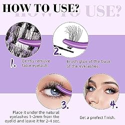 Lash Clusters 3D Effect Individual Lashes 300Pcs