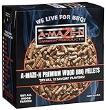 A-MAZE-N AMNP2-STD-0006 100% Premium Wood BBQ Smoker Pellets, Hickory, 2 Pounds