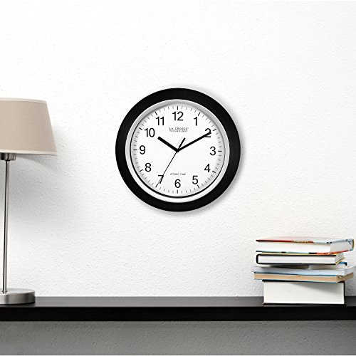 La Crosse Technology WT3102B 10Inch WWVB Selfset Analog Wall Clock