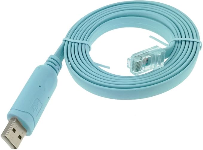 KUMEED FTDI RS232 USB to RJ45 Serial for Cisco Console Rollover Cable