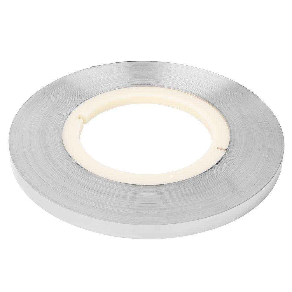 Hililand Nickel-Plated Steel Strip, 0.15mm Battery Welding Tape, Silver, 0.15mm x 8mm, 1KG