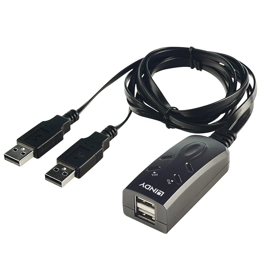 LINDY 2 Port USB KM Switch