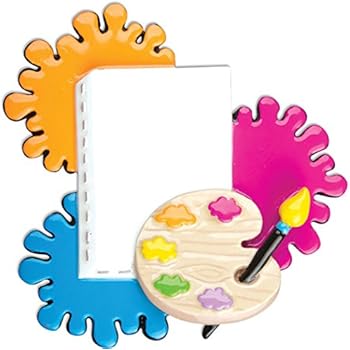 Personalized Artist Christmas Tree Ornament 2019 - Yellow Pink Blue Palette Master Brush Drawing Group Class Hobby Studio Designer Profession Teacher Mom Gift Year - Free Customization