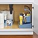 Polder Under Sink Cleaning Supplies Organizer/Storage Caddy (Blue)