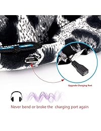 Auriculares Bluetooth con correa para la cabeza, auriculares Bluetooth inalámbricos con música, auriculares deportivos con altavoces incorporados, micrófono, entrenamiento, correr, yoga,