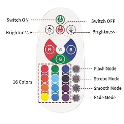 GLW 20W RGB LED Flood Lights Color Changing