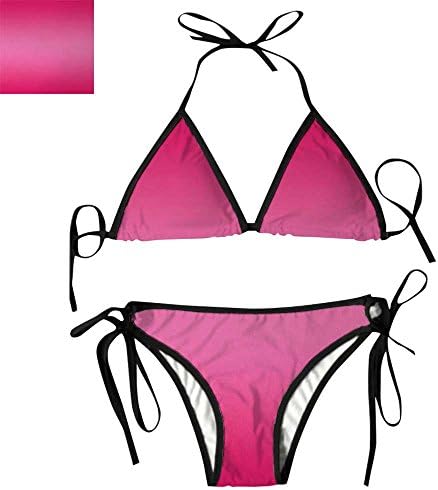 Bikini Xhilaration Set Inspired Fuchsia Modern
