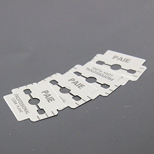 brand quality 100 PIECES replacement refill spare blades for corn plane callus remover shaver cutter eliminator razor, professional pedicure foot care,Replacement Blades 5.5"