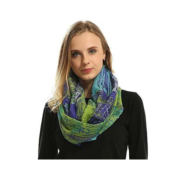 Women's Infinity Scarves Light Weight Infinity Loop Scarf Head Wrap