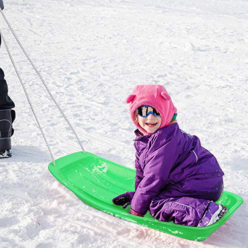 KALUOLA Snow Sleds Toboggans, Sledges & Toboggans Heavy Duty Sledge