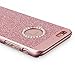 iPhone 6s Plus Case, Imikoko Fashion Luxury Protective Hybrid Beauty Crystal Rhinestone Sparkle Glitter Hard Diamond Case Cover For iPhone 6s/6 Plus (Bling Rose Gold)
