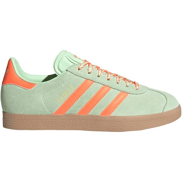 adidas gazelle silver green womens adidas GAZELLE main image 1