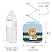 Big Dot of Happiness Boy Teddy Bear - Baby Shower or Birthday Party Hanging Decorations - 6 Count