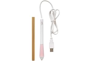 We R Memory Keepers Foil Quill Fine Tip Freestyle Pen, Make Custom Designs For Planners, Journals, Cards, Scrapbook Pages, and More, Heat-resistant Grip, On-the-go USB Plug, Craft Projects