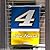 Kevin Harvick #4 Deluxe 2-Sided GARDEN Flag WITH METAL POLE Banner Nascar Racing