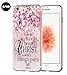 Case for 6S Bible Verse - Topgraph [Exact Slim Fit Clear with Design Full Coverage] Bumper Compatible for iPhone 6/6S [ Christian Jesus Clear Soft TPU]