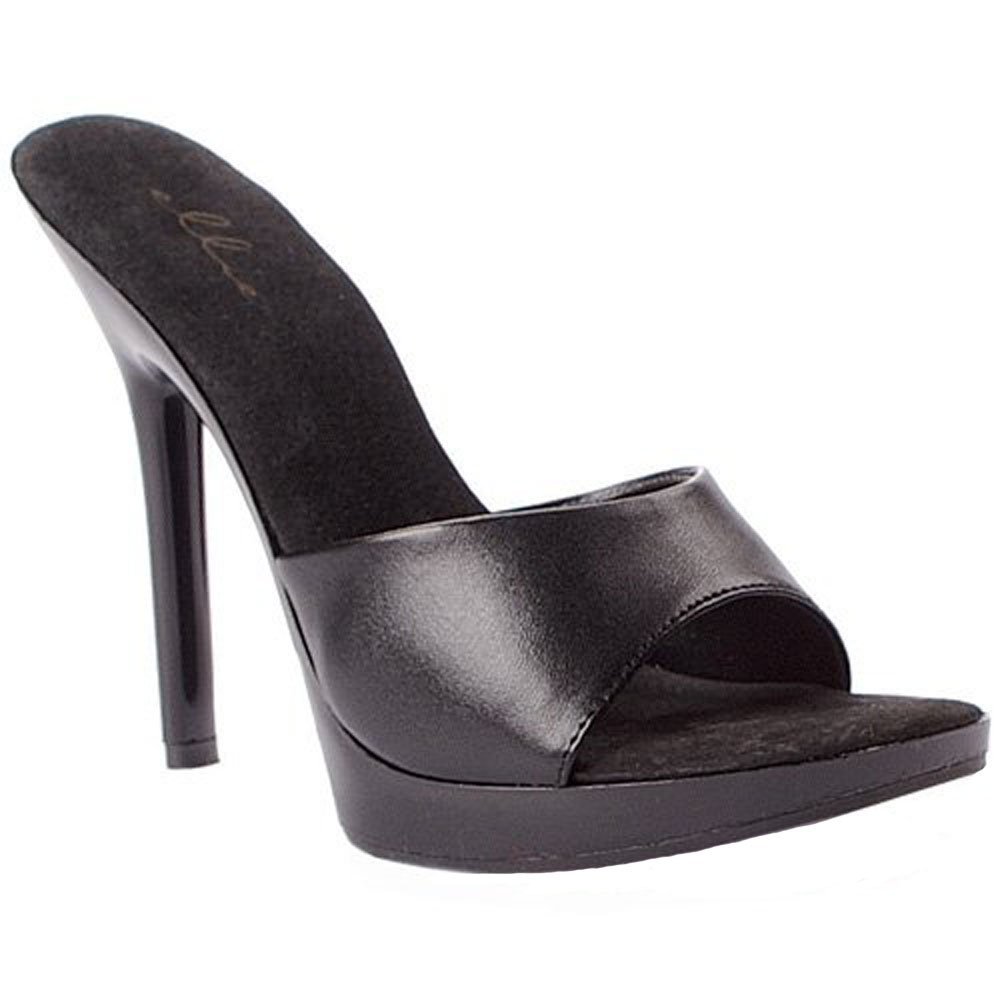 5 Inch Heel Clear Mule Women'S Size Shoe
