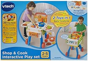 2 in 1 shop and cook playset