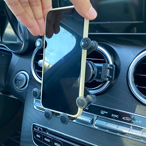 Car Phone Holder Mount Compatible with Mercedes Benz C-Class, E-Class,S-Class,B-Class,A-Class, GLC/GLE/GLS/GLB/GLA-Class 2016-2023 & Mini Cooper, Mercedes Benz Accessories