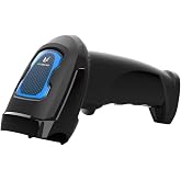 USB Barcode Scanner, Wired Handheld 1D 2D QR Code Reader, Plug &amp; Play for Windows Mac Linux, POS Retail Inventory Warehouse Scanner, Black