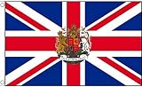 AZ FLAG United Kingdom Coat of Arms Flag 2x3 ft 100D Polyester with 2 Eyelets view 4