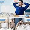 Laptop-StandUniversal-Ventilated-Desktop-Laptop-Holder-Portable-Foldable-Laptop-Riser-with-7-Angles-HeightAdjustment-Non-Slip-Aluminum-Laptop-Mount-Compatible-with-LaptopPhoneTabletKindle Laptop Stand,Universal Ventilated Desktop Laptop Holder, Portable Foldable Laptop Riser with 7 Angles Height,Adjustment…