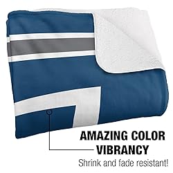 Ithaca College Bombers Primary Logo Stripes Sherpa