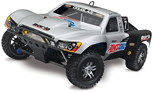 Traxxas Slayer Pro 4X4: 1/10-Scale Nitro-Powered 4WD Short Course Racing Truck with TQi 2.4GHz Radio & TSM, Douglas