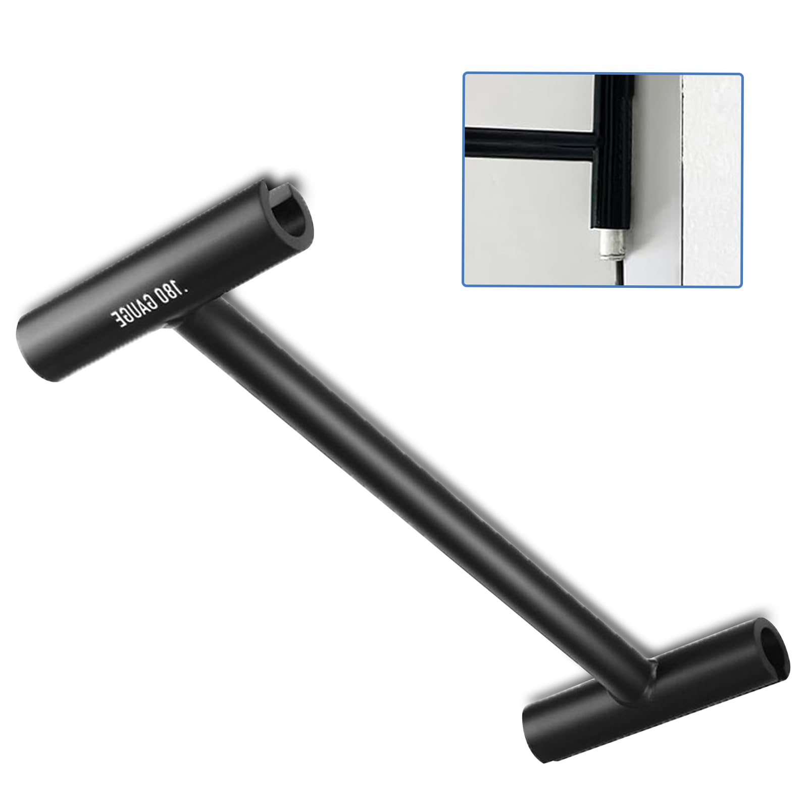 Wbgraceful Door Hinge Adjustment Tool, Compatible with 0.134 and 0.180 Gauge Hinges for Standard Door Commercial Doors Hinge Tweaker Heavy Weight Hinge Bender