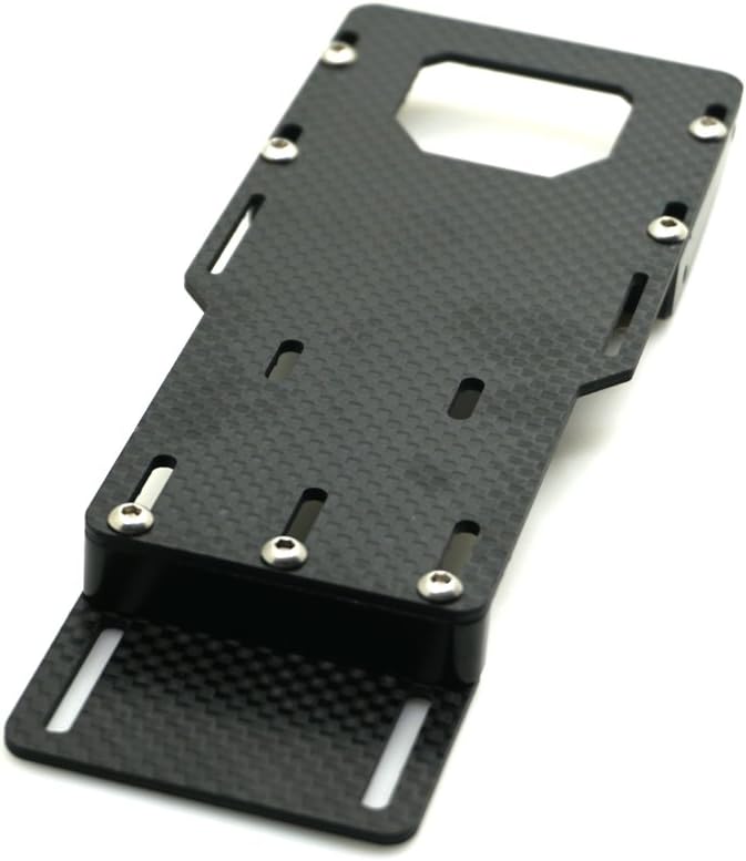 Carbon Fiber Battery Mounting Plate fr 1/10 RC Crawler Axial SCX10 II AX90046/47