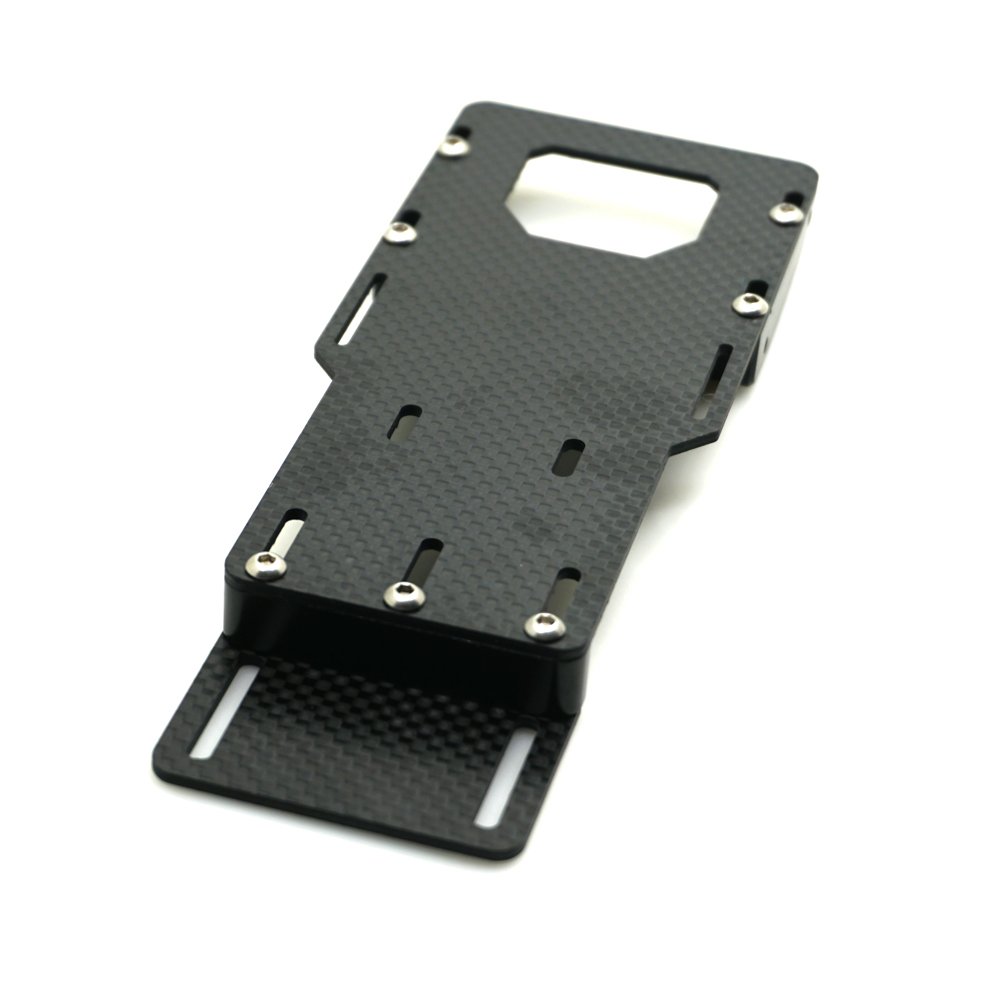 Carbon Fiber Battery Mounting Plate fr 1/10 RC Crawler Axial SCX10 II AX90046/47
