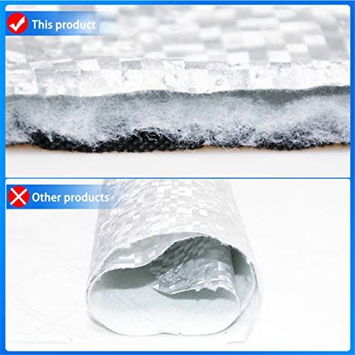 Vorstafdekking Voor De Voorruit, Magnetische Sneeuwafdekking Met Twee Spiegelkappen, Verdikte Sneeuwafdekking Voor De… - Afbeelding 5