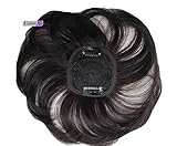 Remeehi 100% Real Human Hair Clip in Top Piece 6