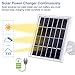Solar Panel Compatible with Arlo HD, Power Arlo HD Security Camera Continuously with Adjustable Mount, 12 Feet/ 3.6 m Cable and Micro USB Connector, Charging with Arlo HD No More Batteries