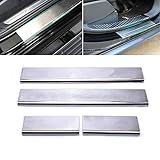 Micropower Door Sill Entry Guard Bars Protection Stainless Steel for 2011-2015 Jeep Grand Cherokee