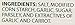 McCormick Culinary Garlic Salt,6.25 Ounce