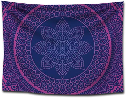Nunbee Decorative Wall Tapestry Hippie Tapestry Wall Hanging Tapestries Mandala E - 39x29 Inch / 100x75 CM