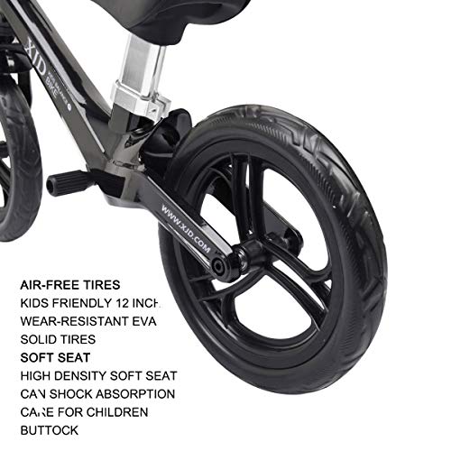 XJD Kids Balance Bike No Pedal Bicycle for Ages 18 Months to 5 Years