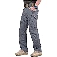 NAVEKULL Men's Military Cargo Tactical Pants Ripstop Lightweight Cotton Stretch Combat Outdoor Hiking Pants