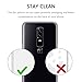OnePlus 6 Case, TopACE TPU Rubber Gel Shock-Absorption Bumper Anti-Scratch Transparent Silicone Cover for OnePlus 6 (Clear)
