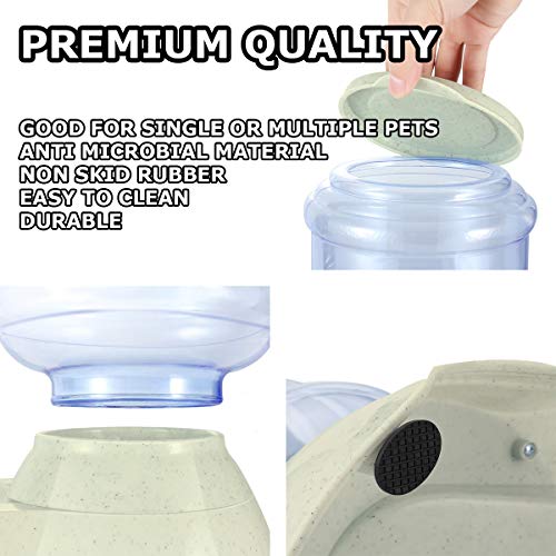 VaygWay Self Dispensing Pet Feeder – Automatic Gravity Dog Cat Feeder – Dry Food Dispenser Gravity Feeder – Automatic… - Image 7
