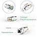 Car Tire Valve Cup, INCART 36 PSI 2.4 Bar Air Alert Motorcycle Car Tire Pressure Monitoring Stem Valve Cap Sensor Indicator 3 Color Eye Alert (4 Pcs)