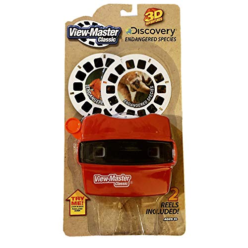 Basic Fun View Master Classic Viewer with Reels Discovery: Endangered Species