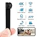 Hidden Camera WiFi Wireless 2019 Newest DIY Mini Camera with 7 Level Motion Detection Sensitivity and Automatically Turn on and Off Night Vision Function for iPhone/Android Home Security Camera