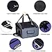 PETTOM Pet Car Seat Carrier Airline Approved Dog Cat Lookout Booster Seat for Pets up to 15 lbs (Small, Grey)
