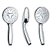 Hand Held Shower-Head,5 Feet Ultra-Flexible Hose Luxury Multi Function Spray, Rainfall, Chome Finish