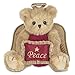 Bearington Angelina Christmas Plush Stuffed Animal Angel Teddy Bear with Peace Pillow, 10 inches
