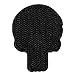 LIVABIT PVC Rubber 3D Morale Patch MP-30 Tactical Airsoft Paintball Punisher Skull USA Flag Blue Thin Line Police